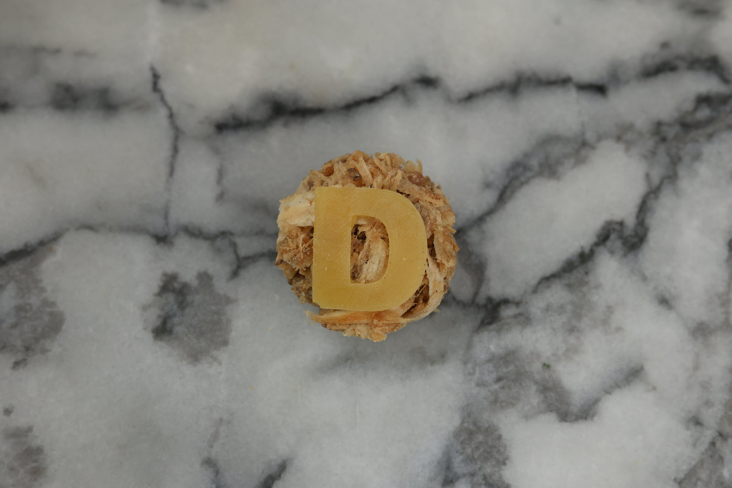 Monogram Fire Starter – Eco-Friendly Personalized Initial Design, Pine and Beeswax Blend