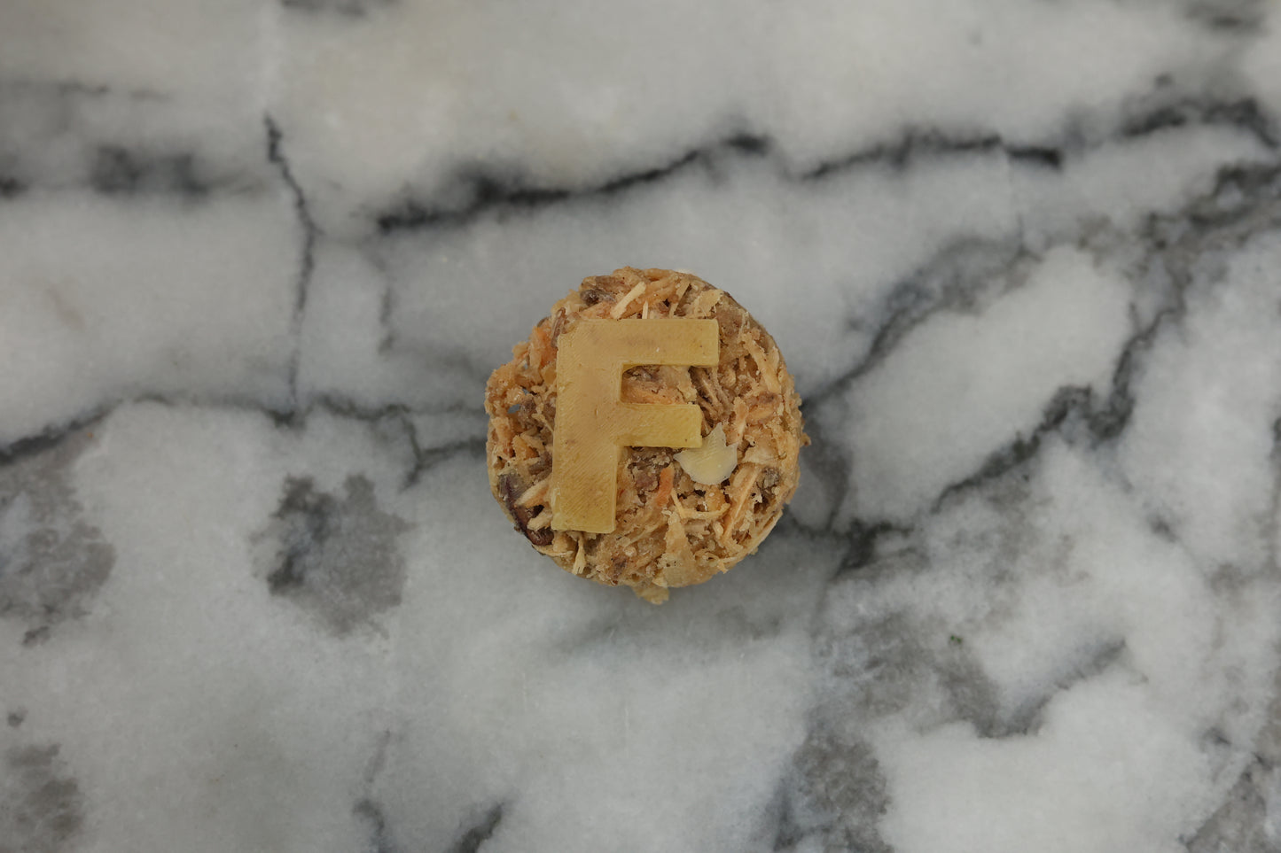 Monogram Fire Starter – Eco-Friendly Personalized Initial Design, Pine and Beeswax Blend